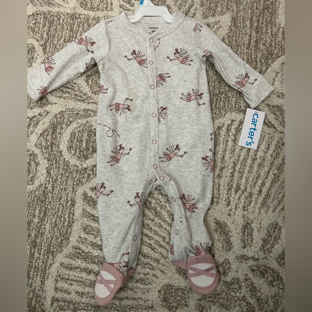 6M Ballerina Onesie - Carters
